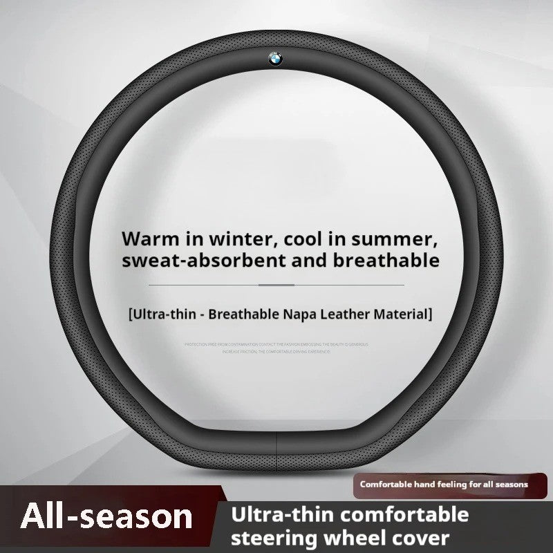 Carbon Fiber Steering Wheel Cover for Car