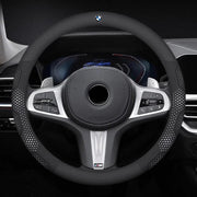 Anti-Slip Carbon Fiber Steering Wheel Cover for Car