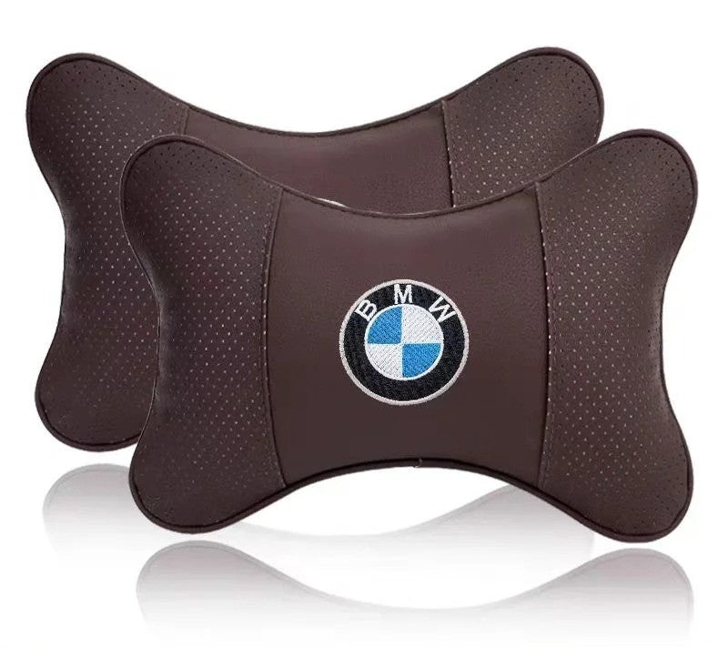 Car Headrest Neck Pillow - 2-Piece Set for Car