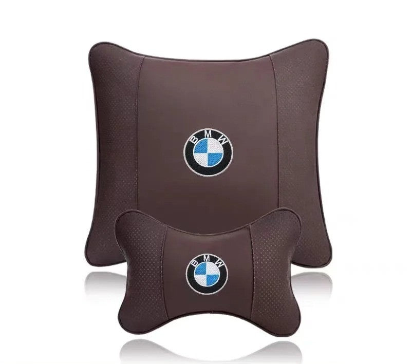 Car Headrest Neck Pillow - 2-Piece Set for Car