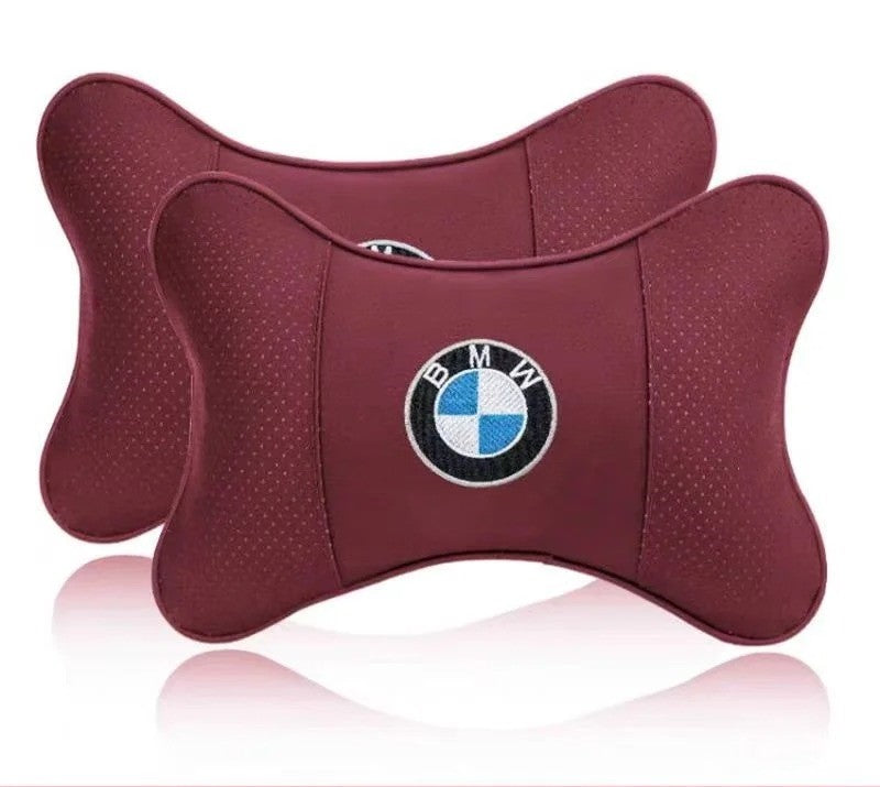 Car Headrest Neck Pillow - 2-Piece Set for Car