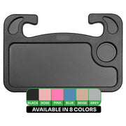 Steering Wheel Tray, Custom fit for Car Food Trays for Eating, Laptop, Tablet, Notebook, Hook On Auto Steering Wheel Desk Table, Fits Most Vehicles Steering Wheels