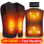 Premium Heated Vest – Highest Quality & Ultimate Comfort (C1)