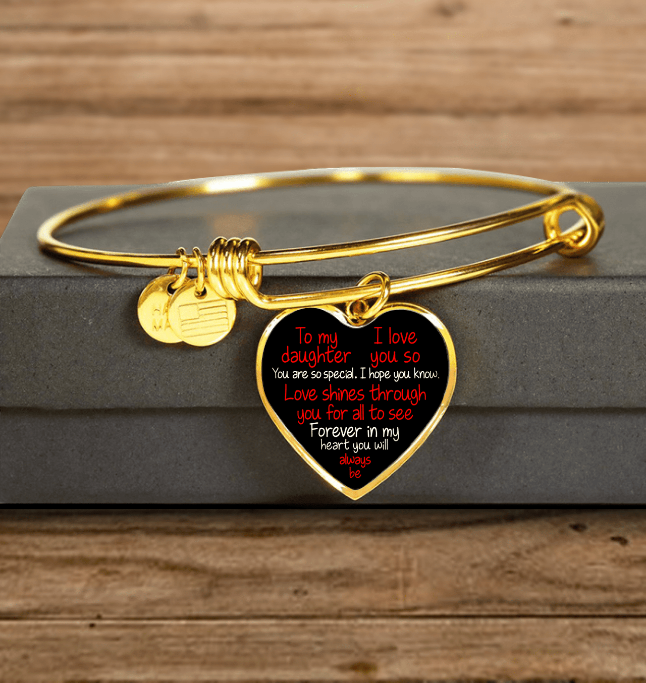 To My Daughter Heart Necklace - Necklaces for Women 2