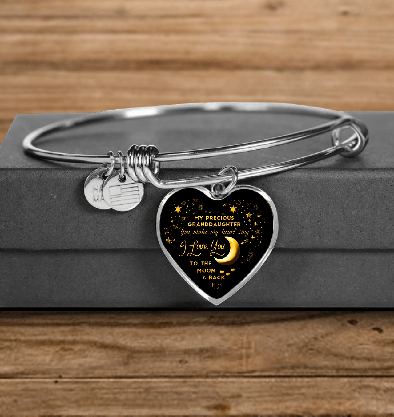 To My Granddaughter Heart Necklace - Necklaces for Women 3