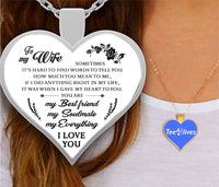 Thumbnail for To My Wife Heart Necklace - Necklaces for Women 16