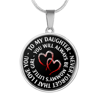 Thumbnail for To My Daughter Circle Necklace - Gift For Daughter