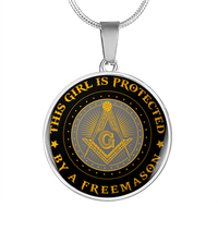 Thumbnail for Protected Freemason Circle Necklace