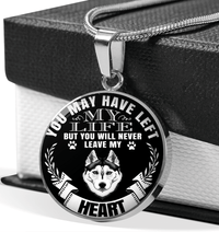 Thumbnail for Husky Circle Necklace