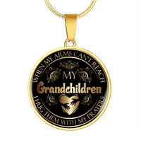 Thumbnail for To My Grandchildren Circle Necklace - Gift For Grandchildren