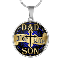 Thumbnail for To My Son Circle Necklace - Gift For Son
