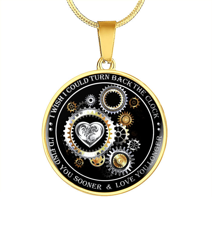 To My Girlfriennd Circle Necklace - Gift For Girlfriend