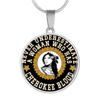 Thumbnail for Cherokee Blood Circle Necklace