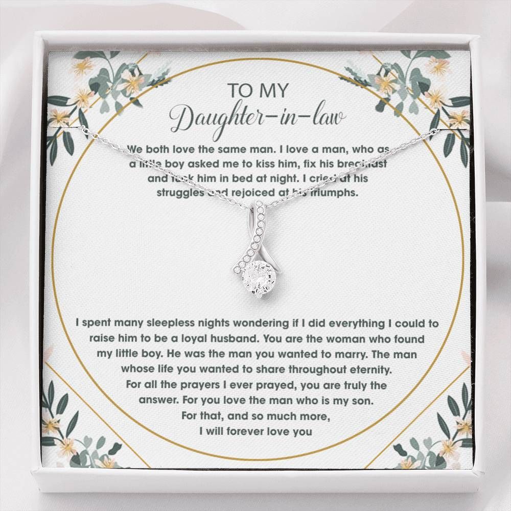 To My Daughter-in-law Necklace - Happy Birthday Daughter-in-law