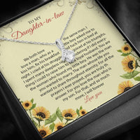 Thumbnail for To My Daughter-in-law Necklace - Happy Birthday Daughter-in-law
