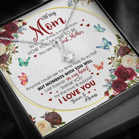 Thumbnail for To My Mom Necklace - Happy Birthday Mom