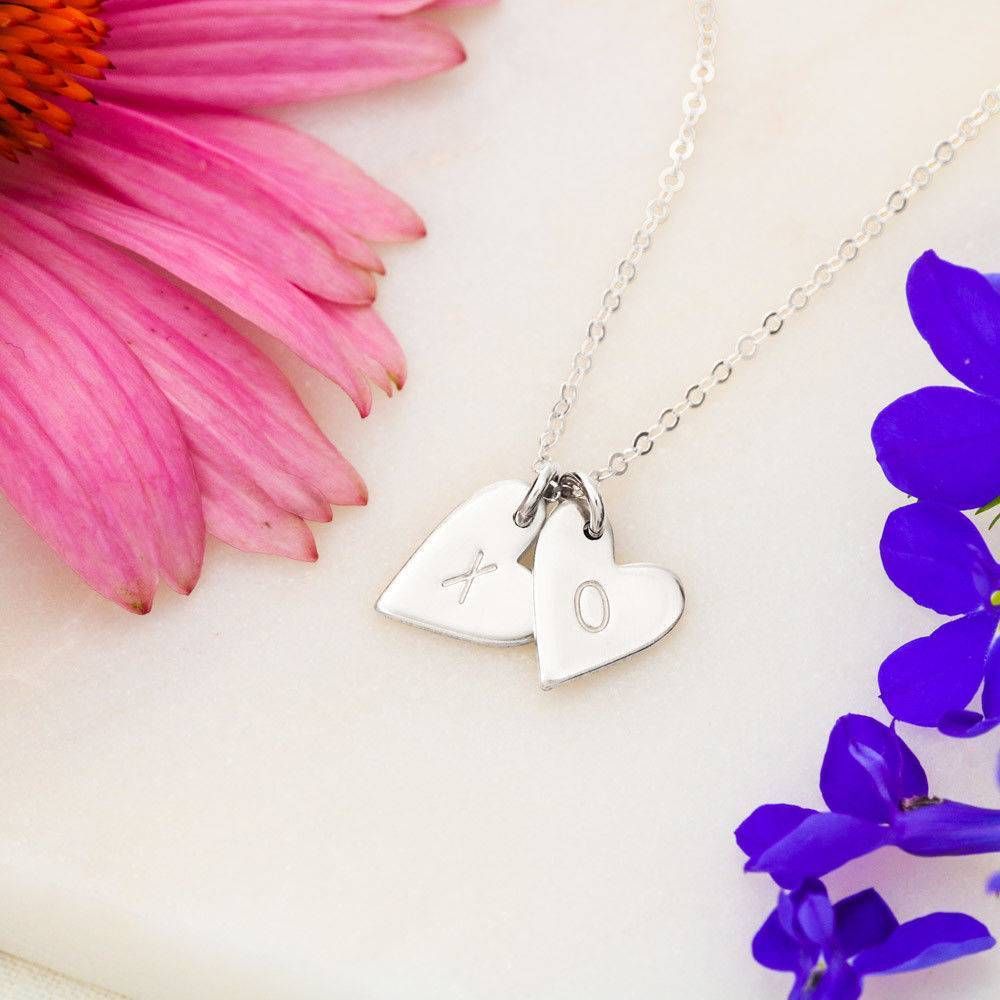 Personalized Name To My Daughter Heart Necklace - Gift for Daughter