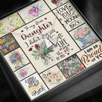 Thumbnail for Personalized Name To My Daughter Heart Necklace - Gift for Daughter