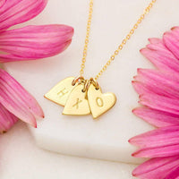 Thumbnail for Personalized Name To My Bonus Mom Heart Necklace - Gift for Mom