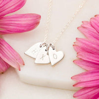Thumbnail for Personalized Name To My Daughter-in-law Heart Necklace