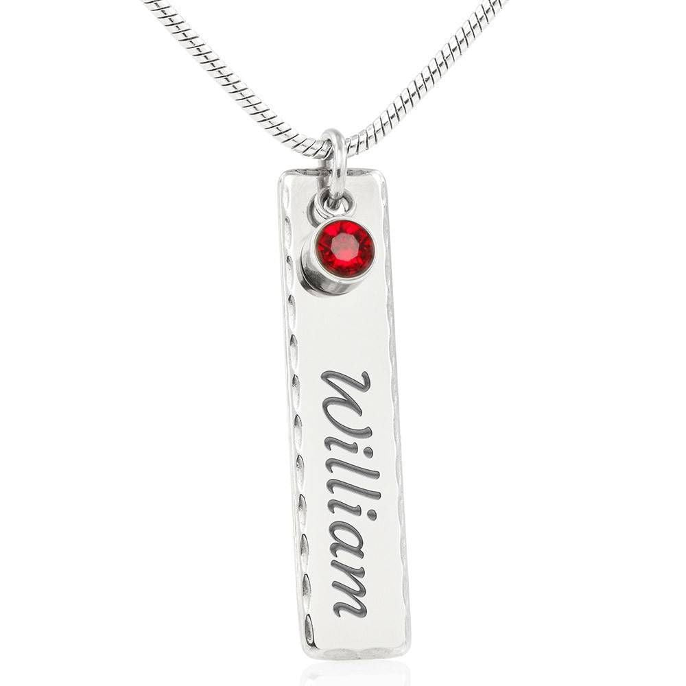 Custom Name Necklace To My Bonus Mom Personalized Birthstone Necklace - Gift for Mom