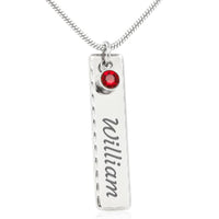 Thumbnail for Custom Name Necklace To My Bonus Mom Personalized Birthstone Necklace - Gift for Mom
