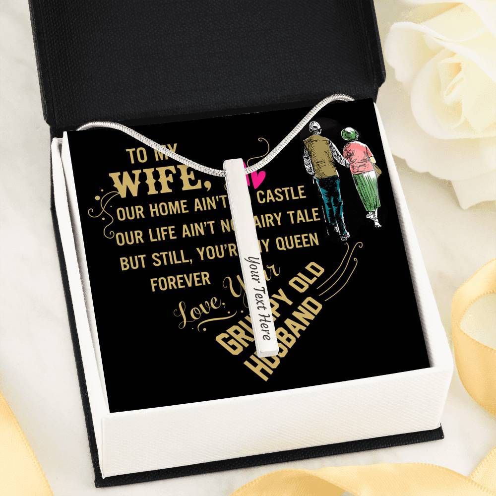 Custom Name Necklace To My Wife Personalized Necklace - Gift for Wife