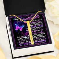 Thumbnail for Custom Name Necklace To My Granddaughter Personalized Necklace - Gift for Granddaughter