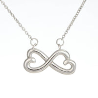 Thumbnail for To My Mother-in-law Infinity Hearts Necklace