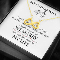 Thumbnail for To My Future Wife Infinity Hearts Necklace - Gift for Wife