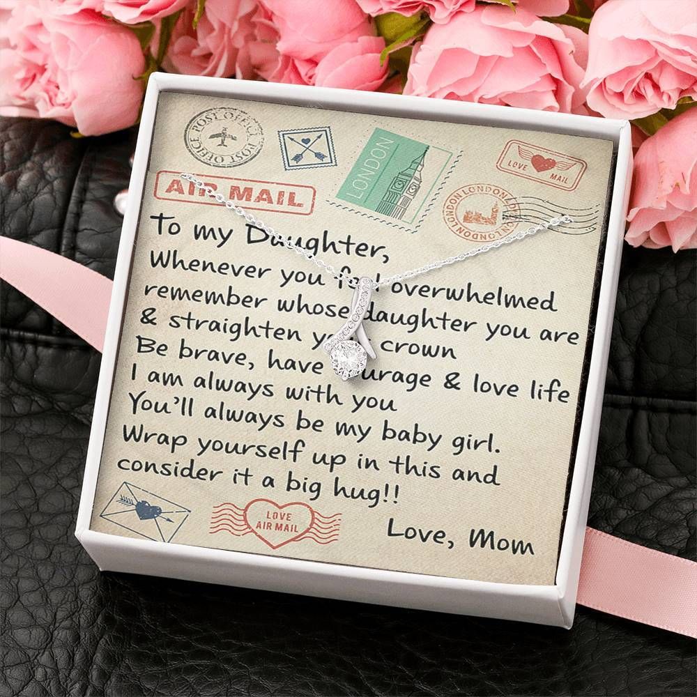 Letter To My Daughter 057 Necklace - Happy Birthday Daughter