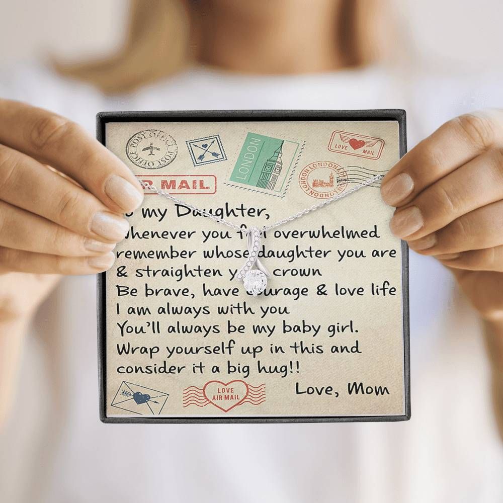 Letter To My Daughter 057 Necklace - Happy Birthday Daughter