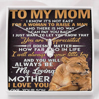 Thumbnail for Lion To My Mom 052 Necklace - Happy Birthday Mom