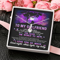 Thumbnail for To My Girlfriend 001 Necklace - Happy Birthday Girlfriend