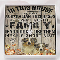 Thumbnail for Aussie Dog Necklace - Happy Birthday