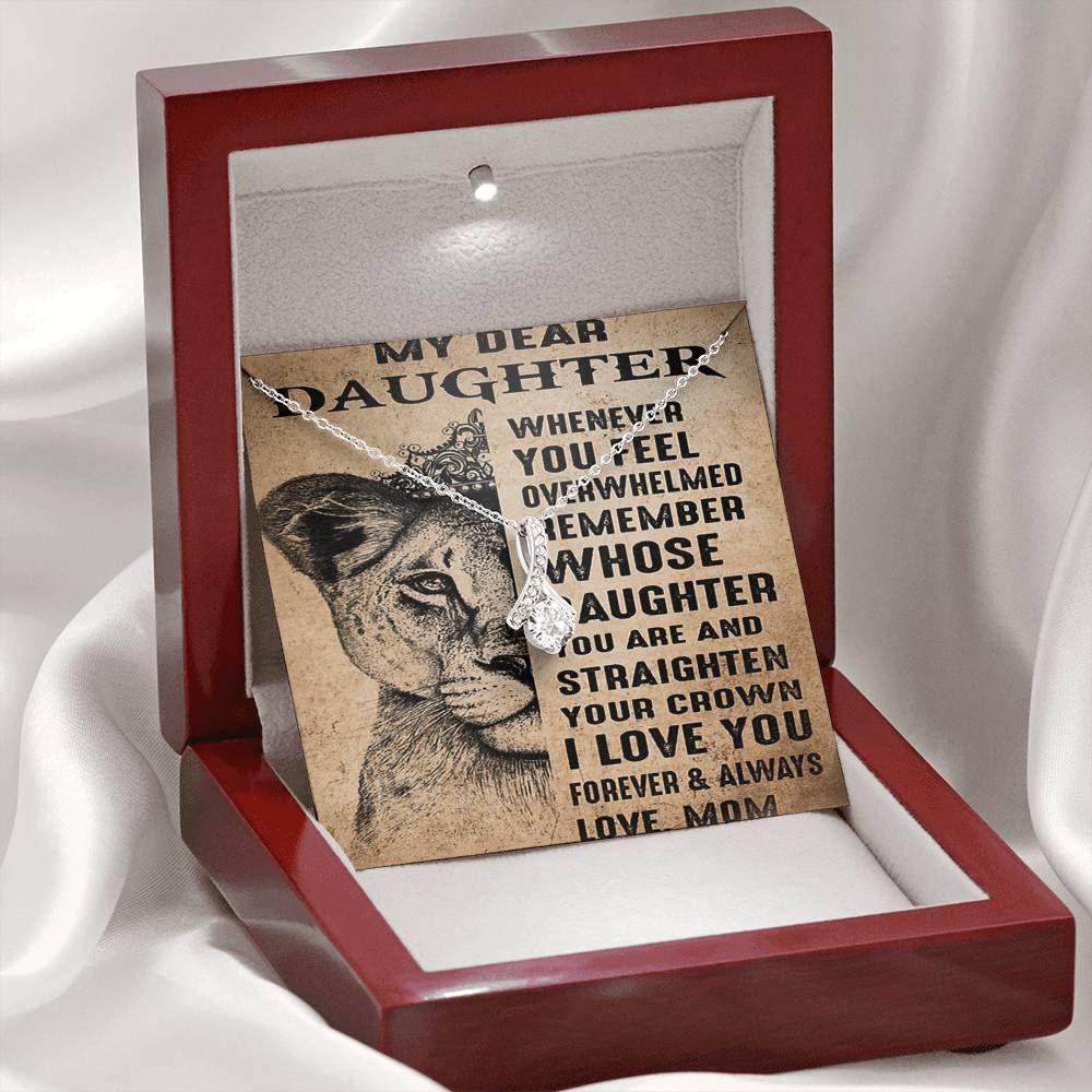 To My Daughter 097 Necklace - Happy Birthday Daughter