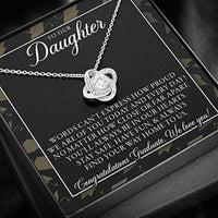 Thumbnail for Daughter Necklace, Niece Necklace, Graduation Gift Necklace For Daughter From Parents, Class Of 2021 Senior Present