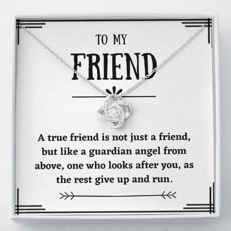 Friend Necklace, Sister Necklace, To my friend necklace gift � a true friend