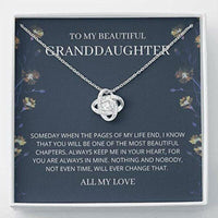 Thumbnail for Granddaughter Necklace, Granddaughter Gift � Beautiful Chapters Necklace Gift From Grandma, Nana