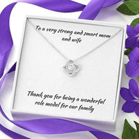 Thumbnail for Wife Necklace, Wife And Mom Of Kids Necklace � Necklace For Wife And Mom Of My Kids