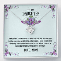 Thumbnail for Granddaughter Necklace, To my granddaughter necklace gift � i could give you