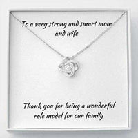 Thumbnail for Wife Necklace, Wife And Mom Of Kids Necklace � Necklace For Wife And Mom Of My Kids