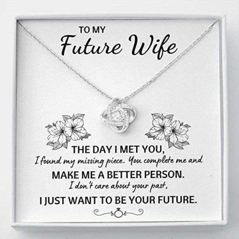 Future Wife Necklace, To My Future Wife �Your Future� Necklace Gift . Fiance, Girlfriend Or Future Wife Gift