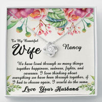 Thumbnail for Wife Necklace, Necklace gift for wife from husband, sentimental gifts for her