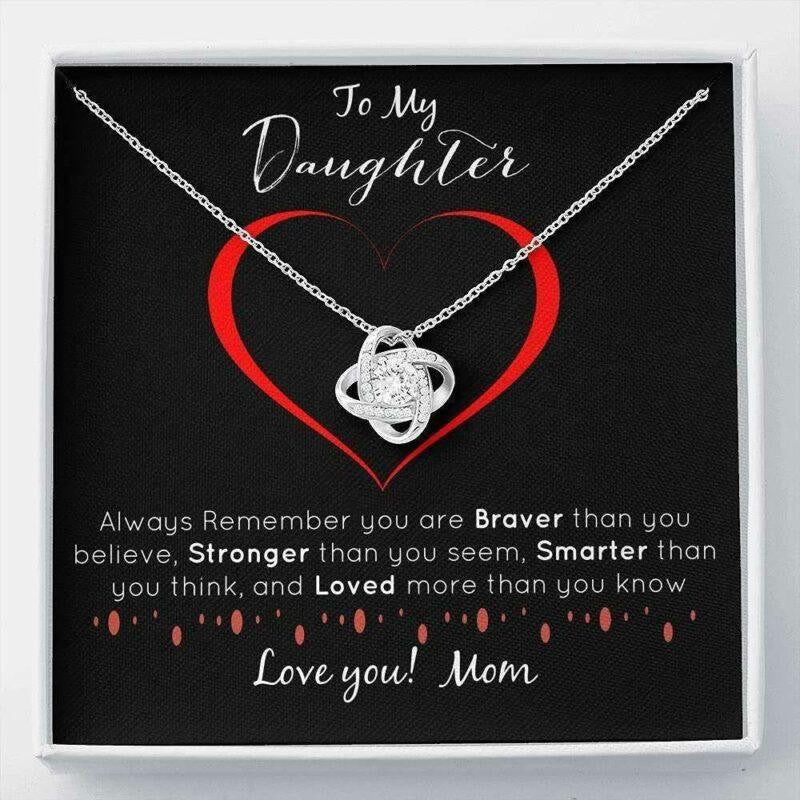 Daughter Necklace, Necklace To My Daughter Gift From Mom, Mother Daughter Necklace