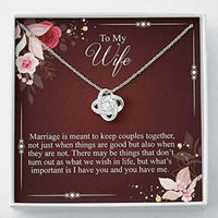 Thumbnail for Wife Necklace, To My Wife Necklace Gift � I Have You And You Have Me � Gift To My Wife Necklace
