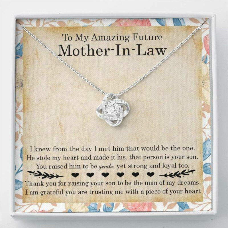 Mother-in-law Necklace, To my amazing future mother-in-law gift necklace, gift for future mother-in-law