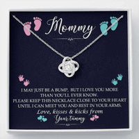 Thumbnail for Wife Necklace, New Mommy Necklace, Gift From Mom To Be Baby Bump, New Mom, First Time Mom Pregnancy