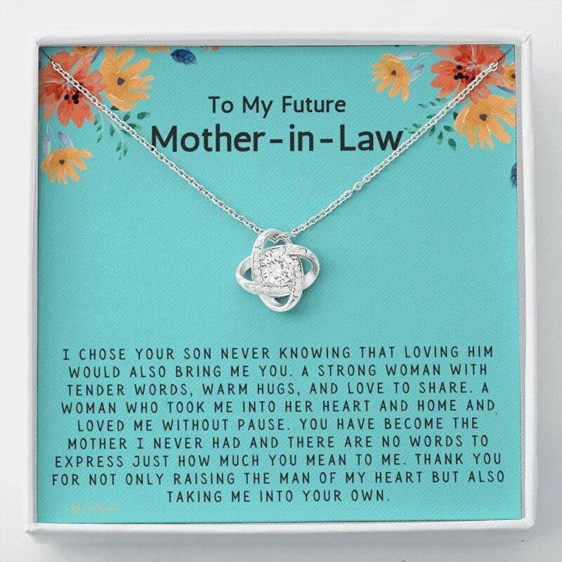 Mother-in-law Necklace, Future Mother In Law Necklace Gift From Bride On Wedding, Mother�s Day