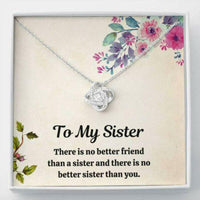 Thumbnail for Sister Necklace, To My Sister Necklace �Friend� Best Friends BFF Birthday Gift